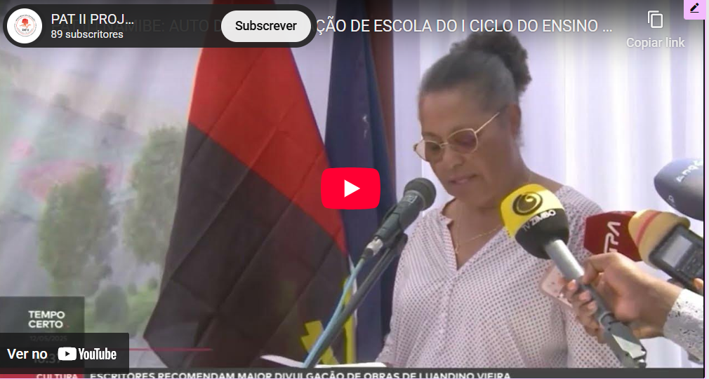 PAT II | NAMIBE: AUTO DE CONSIGNAÇÃO DE ESCOLA DO I CICLO DO ENSINO SECUNDÁRIO