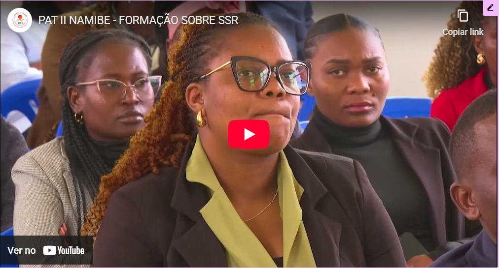 PAT II NAMIBE - FORMAÇÃO SOBRE SSR