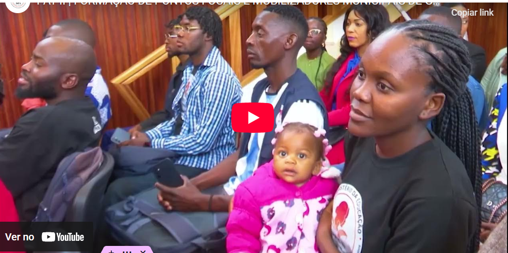 PAT II | FORMAÇÃO DE PONTOS FOCAIS E MOBILIZADORES MUNICIPAIS DE GÉNERO SOBRE SAÚDE ESCOLAR HUÍLA