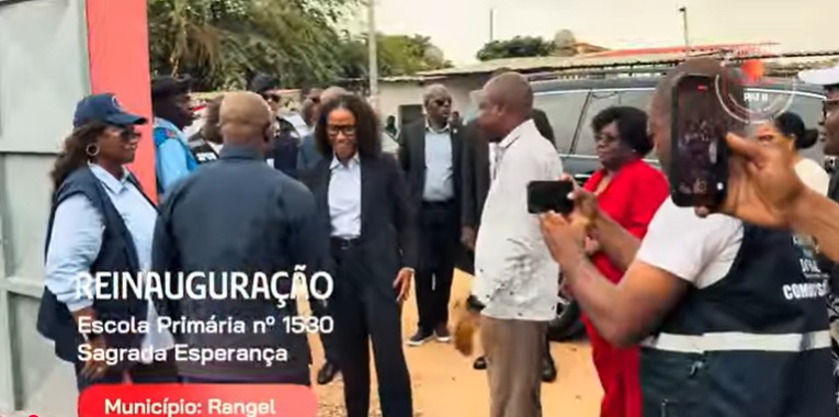 Governo Reforça Educação em Luanda com Reinauguração de Escolas no Rangel e Sambizanga